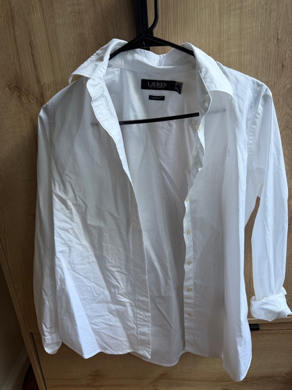 Ralph Lauren White women’s Button-Up Dress Shirt